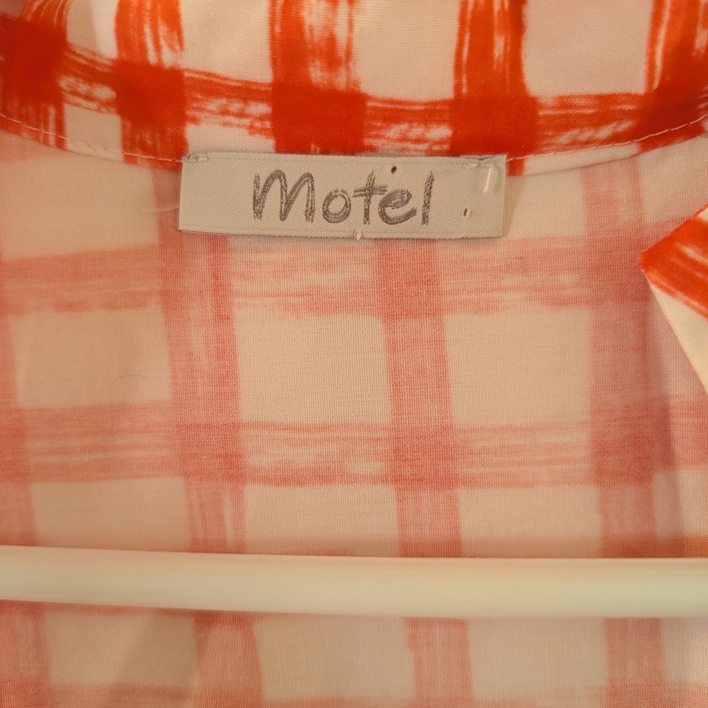 Motel Rocks Red Checkered Dress - Picture 5 of 6